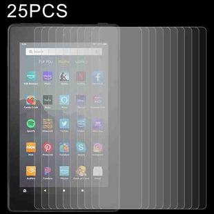 25 PCS 9H 2.5D Explosion-proof Tempered Tablet Glass Film For Amazon Kindle Fire 7 2019