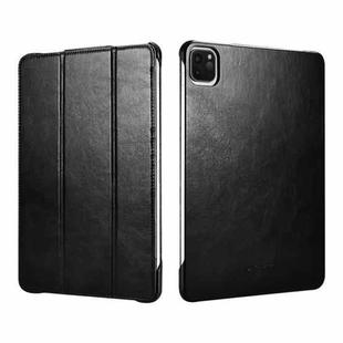 ICARER Smart Ultra-thin Tablet Protective Leather Case For iPad Air 10.5 inch 2019(Black)