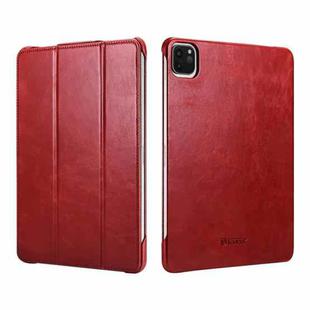 ICARER Smart Ultra-thin Tablet Protective Leather Case For iPad Air 10.5 inch 2019(Red)