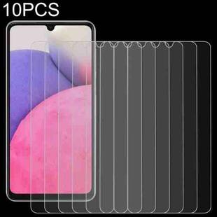 10 PCS 0.26mm 9H 2.5D Tempered Glass Film For Samsung Galaxy A33 5G