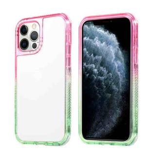 Gradient PC Phone Case For iPhone 13 Pro Max(Pink Green)