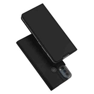 For Motorola Moto E20 / E30 / E40 DUX DUCIS Skin Pro Series Horizontal Flip Leather Case(Black)