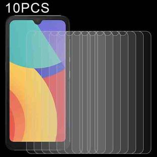 10 PCS 0.26mm 9H 2.5D Tempered Glass Film For Alcatel 1L Pro 2021