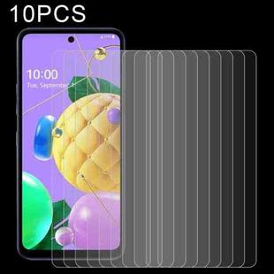 10 PCS 0.26mm 9H 2.5D Tempered Glass Film For LG K53