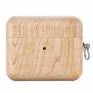 Solid Wood Earphone Protective Case For AirPods 3(Wood)