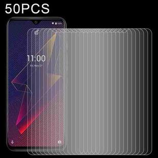 50 PCS 0.26mm 9H 2.5D Tempered Glass Film For Wiko Power U20