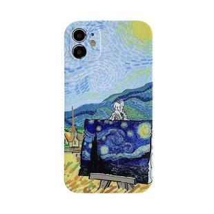 Colored Drawing Pattern Fine Hole IMD Shockproof TPU Phone Case For iPhone 13(Rural)