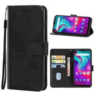 Leather Phone Case For Doogee X96 Pro(Black)