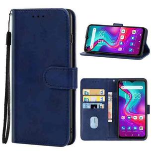 Leather Phone Case For Doogee X96 Pro (Blue)