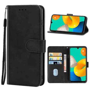 Leather Phone Case For Samsung Galaxy M32(Black)