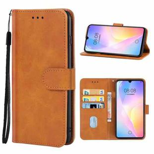 Leather Phone Case For Huawei nova 8 SE / Honor Play5 5G(Brown)
