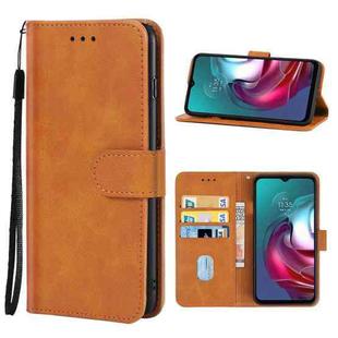 Leather Phone Case For Motorola Moto G30 / G20 / G10 4G(Brown)