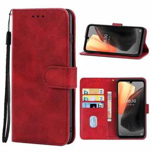 Leather Phone Case For Ulefone Armor 8 / 8 Pro(Red)