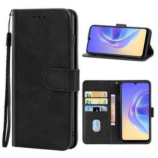 Leather Phone Case For vivo V21e 4G / Y73 2021 Big Hole Version(Black)