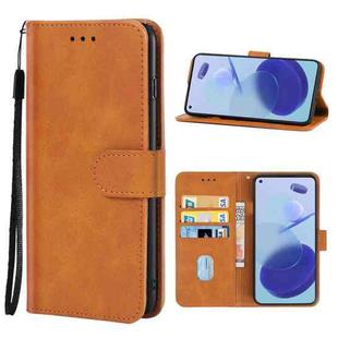 Leather Phone Case For Xiaomi Mi 11 Lite 4G / 5G(Brown)