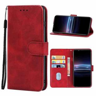 Leather Phone Case For Sony Xperia Pro-I(Red)
