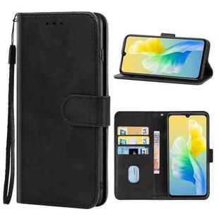 Leather Phone Case For vivo S10e / V23e(Black)