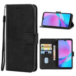 Leather Phone Case For Blackview OSCAL C20 / C20 Pro(Black)