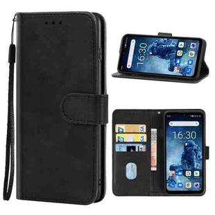 Leather Phone Case For Oukitel WP13 5G(Black)