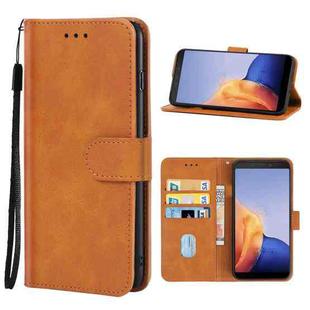 Leather Phone Case For Ulefone Armor X9 / X9 Pro(Brown)
