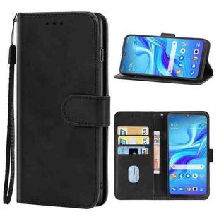 Leather Phone Case For TCL Bremen 5G / 20AX 5G / 20R 5G(Black)