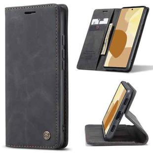 For Google Pixel 6 CaseMe 013 Multifunctional Horizontal Flip Leather Phone Case with Card Slot & Holder & Wallet(Black)