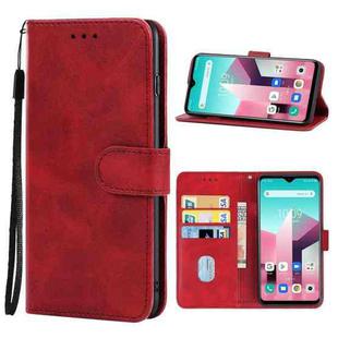 Leather Phone Case For Blackview A80 Pro / A80 Plus(Red)