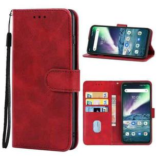 Leather Phone Case For UMIDIGI Bison GT(Red)