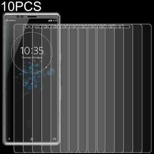 10 PCS 0.26mm 9H 2.5D Tempered Glass Film For Sony Xperia XA4