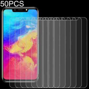 50 PCS 0.26mm 9H 2.5D Tempered Glass Film For Infinix Hot 7
