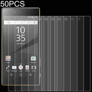50 PCS 0.26mm 9H 2.5D Tempered Glass Film For Sony Xperia XZ5