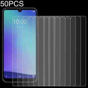 50 PCS 0.26mm 9H 2.5D Tempered Glass Film For ZTE Blade A5 2020