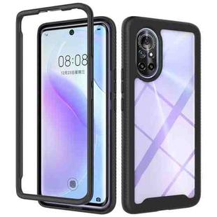 For Huawei nova 8 Starry Sky Solid Color Series Shockproof PC + TPU Phone Case(Black)