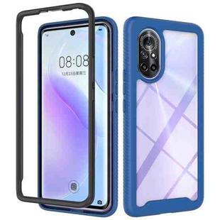 For Huawei nova 8 Starry Sky Solid Color Series Shockproof PC + TPU Phone Case(Royal Blue)