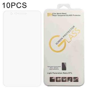 10 PCS 0.26mm 9H 2.5D Tempered Glass Film For LG X4+
