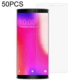 50 PCS 0.26mm 9H 2.5D Tempered Glass Film For Doogee BL12000 Pro