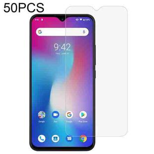 50 PCS 0.26mm 9H 2.5D Tempered Glass Film For Doogee S80 Lite