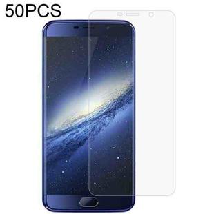 50 PCS 0.26mm 9H 2.5D Tempered Glass Film For Elephone S7