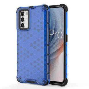 For OPPO K9 Pro 5G Shockproof Honeycomb PC + TPU Phone Case(Blue)