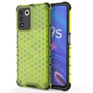 For OPPO K9s 5G Shockproof Honeycomb PC + TPU Phone Case(Green)