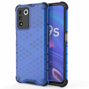 For OPPO K9s 5G Shockproof Honeycomb PC + TPU Phone Case(Blue)