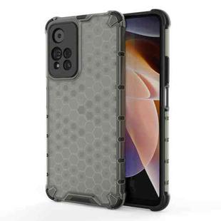 For Xiaomi Redmi Note 11 Pro 5G Shockproof Honeycomb PC + TPU Phone Case(Black)