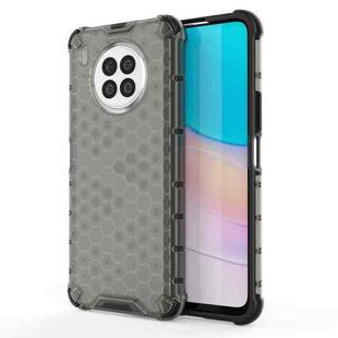 For Huawei nova 8i Shockproof Honeycomb PC + TPU Phone Case(Black)