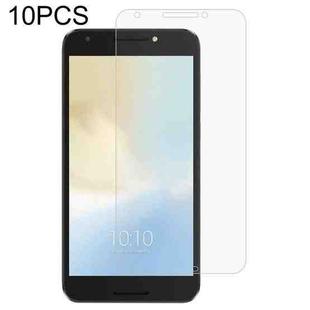 10 PCS 0.26mm 9H 2.5D Tempered Glass Film For Alcatel A3 Plus