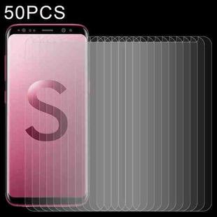 50 PCS 0.26mm 9H 2.5D Tempered Glass Film For Samsung Galaxy S Light Luxury