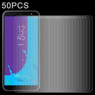 50 PCS 0.26mm 9H 2.5D Tempered Glass Film For Samsung Galaxy On6