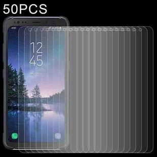 50 PCS 0.26mm 9H 2.5D Tempered Glass Film For Samsung Galaxy S8 Active
