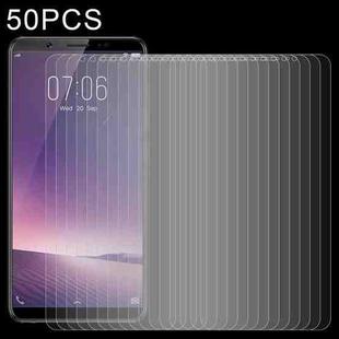 50 PCS 0.26mm 9H 2.5D Tempered Glass Film For vivo Y79