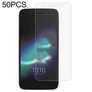 50 PCS 0.26mm 9H 2.5D Tempered Glass Film For Alcatel IDOL 5