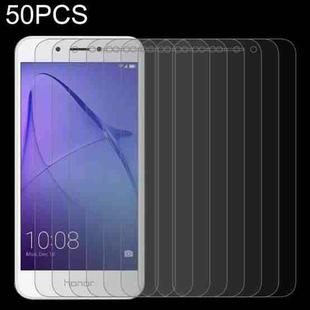 50 PCS 0.26mm 9H 2.5D Tempered Glass Film For Honor 5C Pro
